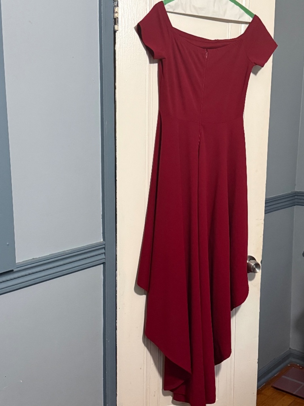 Junior asymmetrical dress